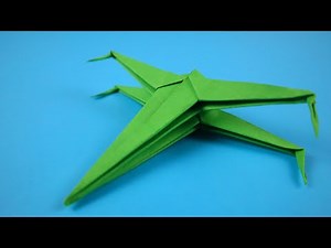 Origami X-Wing Starfighter | Star Wars Origami