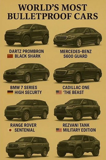 TOP 8 BULLETPROOF MONSTER VEHICLES! 💪🚙