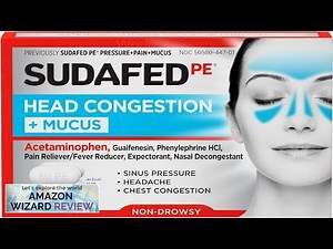Sudafed PE Head Congestion + Mucus Tablets for Sinus Pressure Pain Review