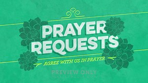 Succulent - Prayer Requests - Title Graphics