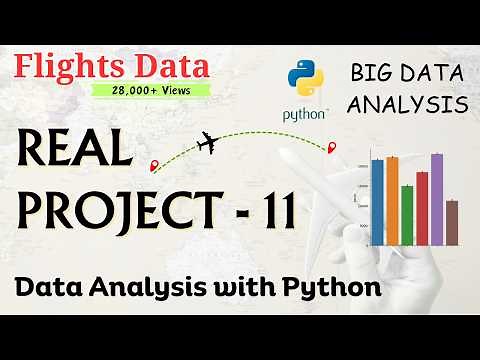 Analyse Airlines' Flights Dataset like a Pro with Python #dataanalysis #python #airlines
