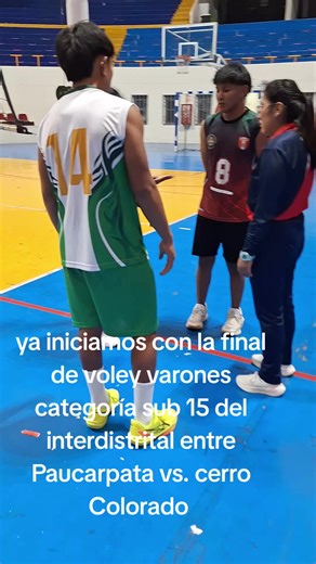Final de Voley Sub 15: Paucarpata vs Cerro Colorado