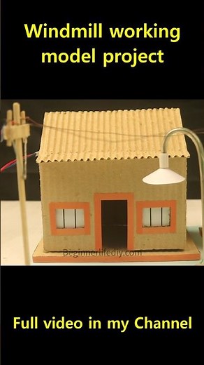 Windmill project for School #creative #diy #schoolproject