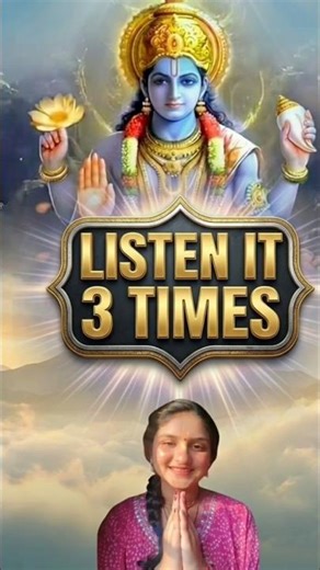 listen 3 times and feel divine energy around you #bhajan #slokas #powerfulmantra #viral #morningsong