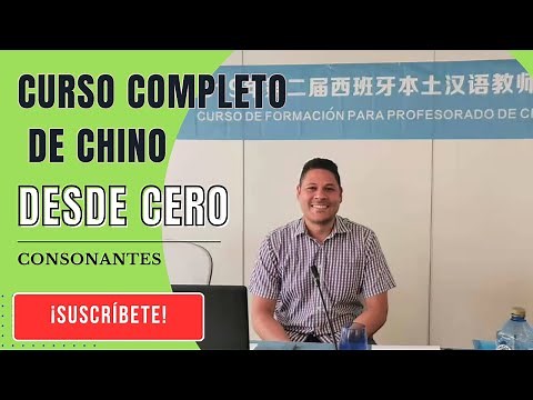 Curso Completo de Chino desde cero 4️⃣ | HSK 1 pinyin Consonantes | Estudia Aprende Idioma chino