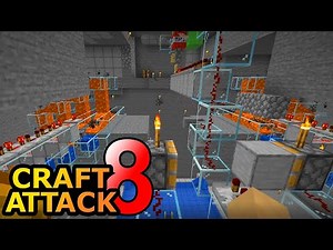 Rumathra shows off his server XP lag machine :D! - Minecraft Craft Attack 8 #20