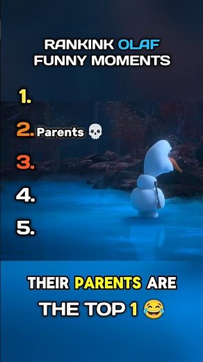 Ranking Olaf Funny Moments 😂