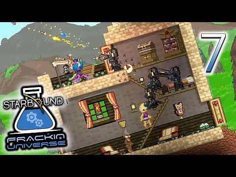 Starbound Frackin' Universe (Nadir, Part 7) - Precursor Panic [PC Gameplay]