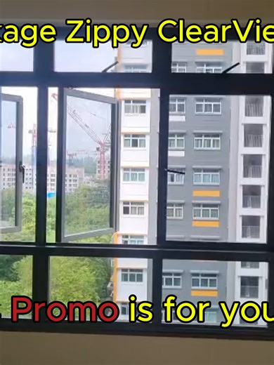 Just collected your BTO keys? 🔑 BTO Package Zippy ClearView ZP06 is designed for modern BTO living — clean look, clear view, and peace of mind from Day One. Why BTO owners choose ZP06: ✅ Clear mesh – enjoy the view, not blocked ✅ Smooth airflow, bright & airy home ✅ Custom-fit for your windows & doors ✅ Child- & pet-friendly design ✅ Fabricated locally in our own SG factory 🇸🇬 🎯 This promo is for YOU. 📲 WhatsApp 9066 3201 for a FREE quote today 📍 Blk 1003 Toa Payoh Industrial #06-1517, S31