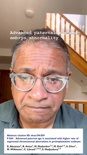 Advanced paternal age and embryo aneuploidy | Fertility Courses