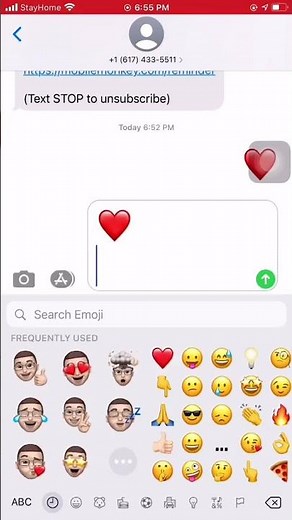 iPhone Hack: Send Animated Emojis In Text #Shorts
