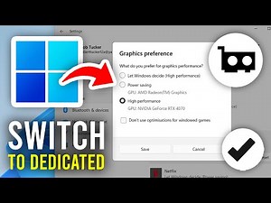 How To Switch From Integrated Graphics To Dedicated Graphics Card - Full Guide