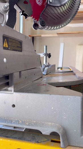 Added a zero clearance back stop to help make these small cuts less sketchy | Gerber Design Co