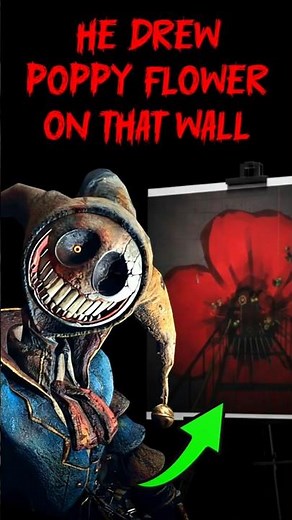 Poppy Flower was DRAWN by Prototype? (Poppy Playtime Chapter 5 Secret Reveal) 🌸