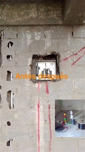 mira instalation los tuvo electrico #electricita #casa #ingenieria #construction