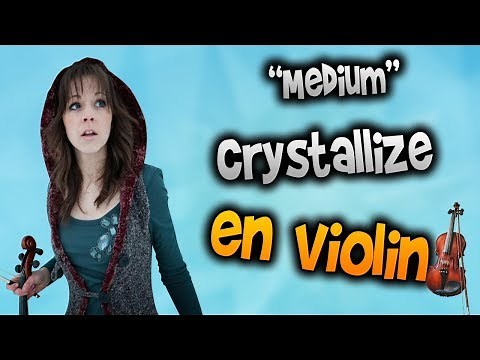 Lindsey stirling - Cristalize en Violín|How to Play,Tutorial,Tab,sheet music,Como Tocar|Manukesman