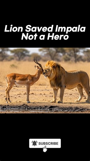 Impala Escaped from Hyena. There's a real Enemy #lion #animals #wild