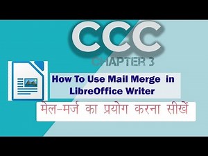 How to use Mail Merge in LibreOffice Writer|Mail Merge कैसे करें