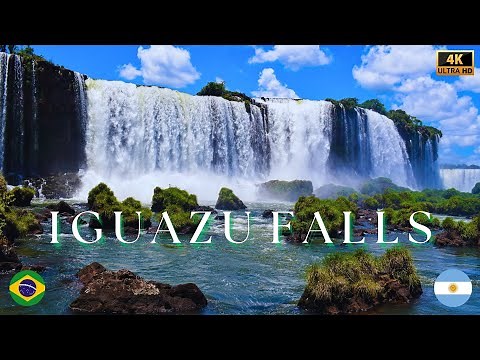 IGUAZU FALLS 4K | 🇧🇷🇦🇷 | 4K CINEMATIC VIDEO | BRAZILIAN & ARGENTINIAN SIDE | 4K TRAVEL VIDEO |