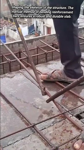 Precision Method To Prepare Durable Rebar For Roof Structure