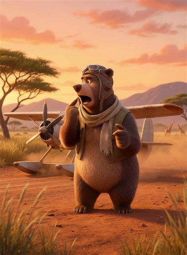Baloo... in Africa?! 🦁 #deaf #cartoon