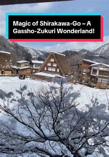 Explore Shirakawa-Go: The Gassho-Zukuri Experience