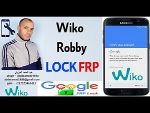 Wiko Robby Bypass Google Account Lock Frp