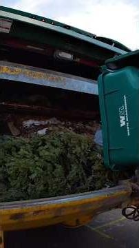 Packed Out Garbage Truck On Trash!