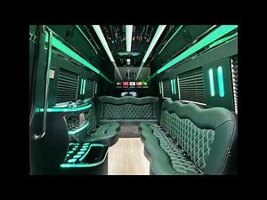STARK MERCEDES BENZ SPRINTER LIMO BUS RENTAL.