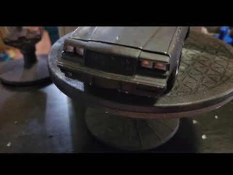 'Wethered model car build. Rust effect