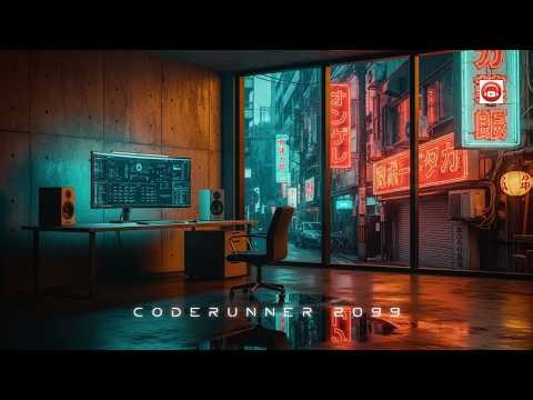CodeRunner 2099 | Cyberpunk Beats for Deep Focus, Coding | Productivity & Study Music (3 Hours)