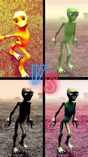 Green Alien Dance | El Chombo - Dame Tu Cosita feat. - Yeşil Uzaylı Dansı #dametucosita #shorts