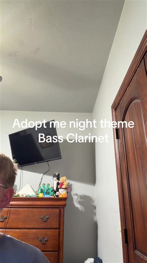 Adopt me night theme Bass Clarinet #adoptme #bass #clarinet #bassclarinet #band @Adopt Me!