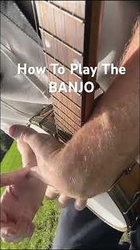 Learn how to play the 5 string banjo clawhammer style with me at www.banjoadventures.com #jamplay