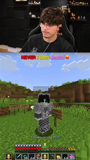 Punching Jestic has consequences