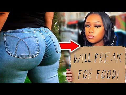 Thick Homeless Chick Is DOING THIS To Get DATES| DNN