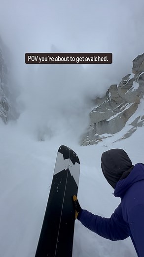 Ben Markhart on Instagram: "Alpinists call this a “spin drift” to make it sound like they didn’t get in an avalanche. 😂 but really this kind of spin drift is generally low volume and not super dangerous, even if intimidating. They can start to pack a punch if they entrain a bunch of snow and then channelize into a denser flow. This video is from a recent Alaska range ski trip, we had seen two of these come down earlier, as wind started blowing snow off the small ledges on the large face above u