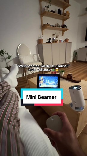 Entspanntes Kinoerlebnis mit Mini-Beamer