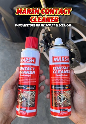 Enhance Switch Performance with Marsh Contact Cleaner