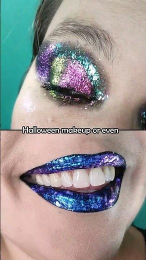 Halloween grunge — multichrome makeup tutorial! ✨