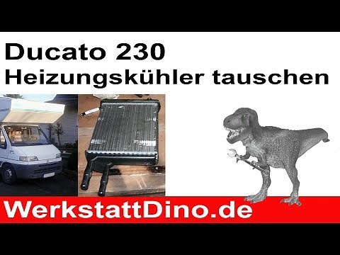 Replacing the heater core | Ducato 230 | Replacing the heat exchanger
