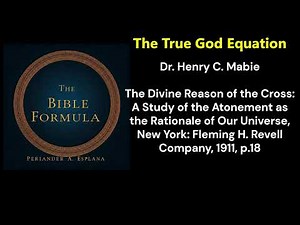 The True God Equation | The Bible Formula