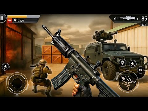 Commando Mission Soldier Game _ Android Gameplay
