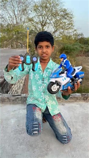 Remote Controlled Police Bike