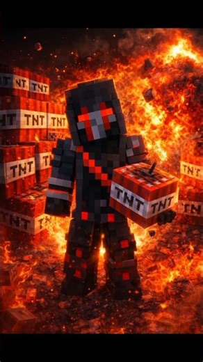 NEW 🆕 video is Minecraft in TNT bridge exposure 💥