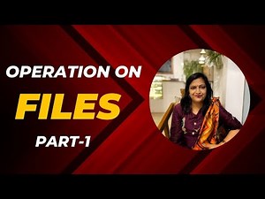 Operations on FilesFile1