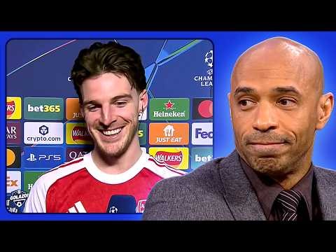 Thierry Henry REACTS To Arsenal Win & Declan Rice Joins! | UCL Today