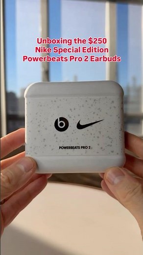 Unboxing the $250 Nike Special Edition Powerbeats Pro 2 Earbuds