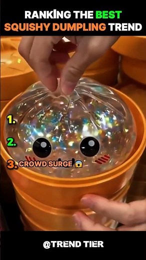 Ranking the Best Squishy Dumpling Unboxing Moments 🥟✨ #shorts #squishy #toyreview #unboxing