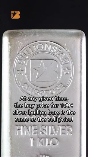 Why Stackers Choose the 1 kg BullionStar No-Spread Silver Bar 🥈🔥